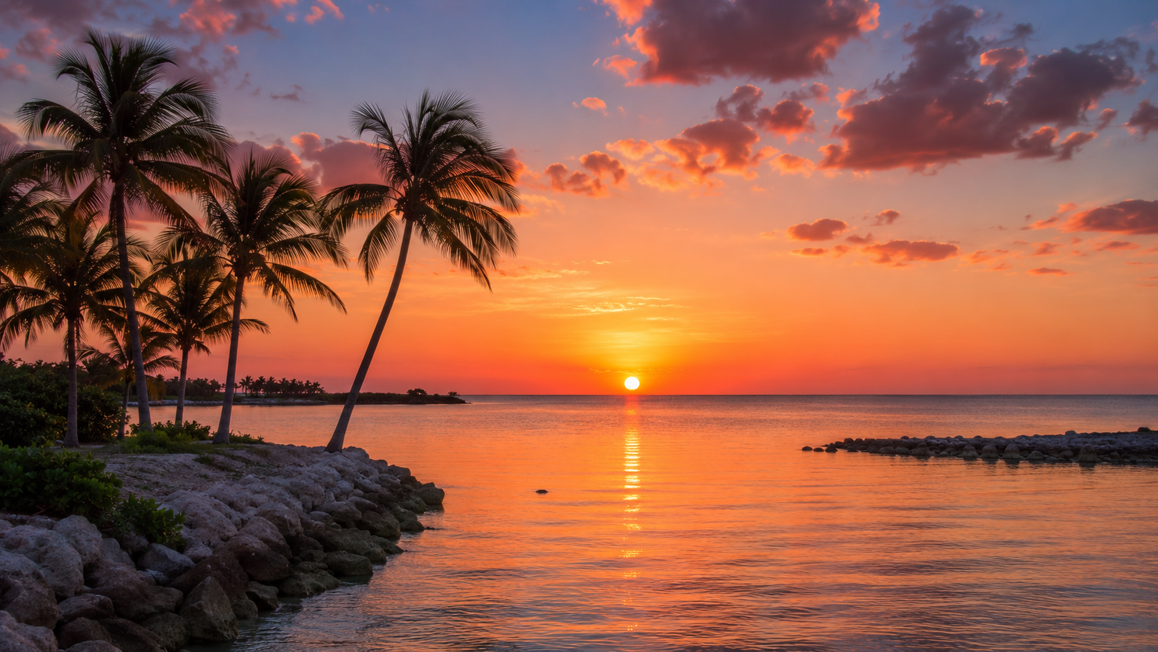A second scenic Florida coastal landscape view