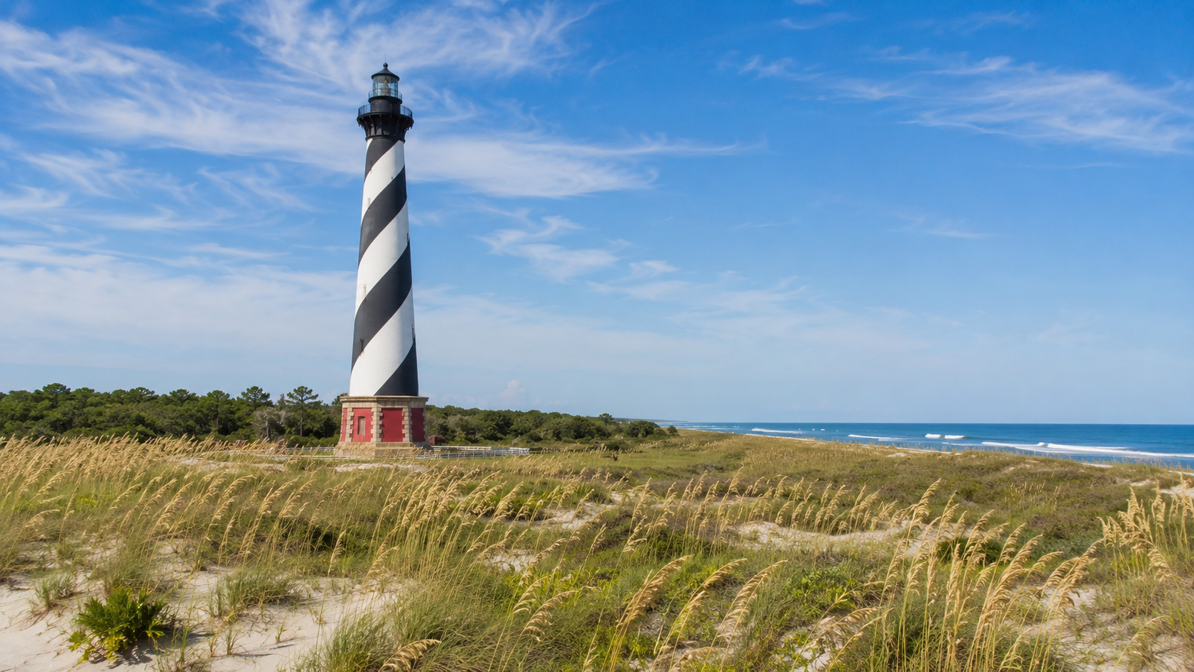A coastal North Carolina landscape view