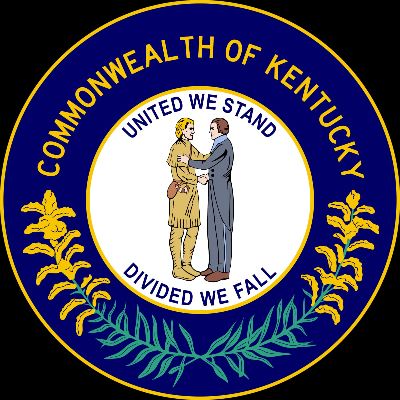 Official state seal of Kentucky